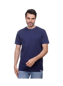 Buy Coup - Plain T-Shirt With Round Neck And Short Sleeves in Saudi Arabia