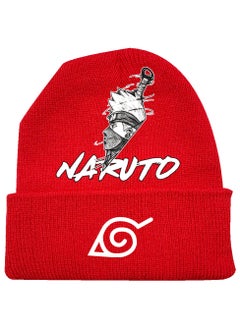 Buy Naruto Knitted Cartoon Printed Hat in Saudi Arabia