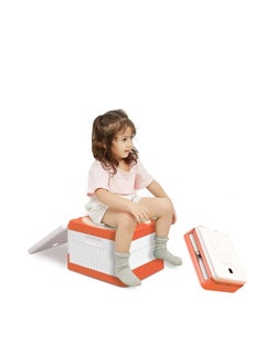 Buy Foldable Potty, Portable Potty Seat for Toddler in Travel，Kids Training Toilet Seat, Moblie Toilet in Car, in Urgent Toilet, for Camping, Outdoor, Indoor in UAE