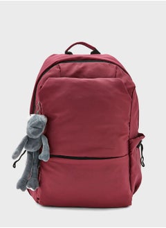 Buy Backpack With Laptop Compartment With Bunny Charm in Saudi Arabia