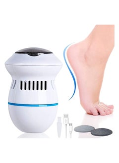 اشتري Electric Foot Grinder Vacuum Callus Remover Rechargeable Foot Pedicure Tool Foot File Cleaner for Hard Cracked Skin في الامارات