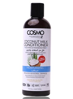Buy Coconut Milk Conditioner Encourages A healthy Scalp Free Of Sulfates And Parabens 480 Ml in Saudi Arabia