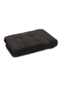 Buy Just Home Bath Towel, Charcoal - 350 GSM, 70x140 cm in UAE