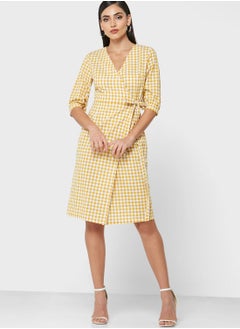 Buy Checkered Mini Dress in Saudi Arabia