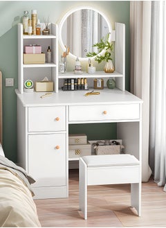 Buy SHARPDO Multifunctional Bedroom With Drawer Storage Dresser 80*40*128CM in Saudi Arabia