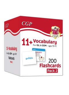 Buy 11+ Vocabulary Flashcards for Ages 10-11 - Pack 2 in UAE