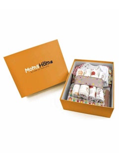 Buy New Born Baby Essentials Gift Box Multicolorpack Of 35 in UAE