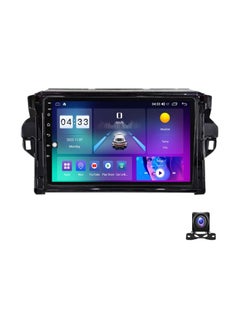 Buy Android Car Stereo for Toyota Fortuner 2015 2016 2017 2018 2019 2020 6GB RAM 128GB ROM 9 Inch Support SIM Card, Apple Carplay, MirrorLink WiFi BT, IPS Touch Screen with AHD Camera Included in UAE