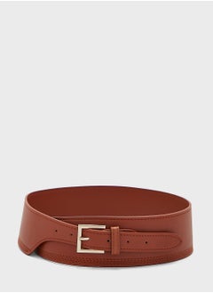 Buy Buckle Detail Waist Belt in UAE