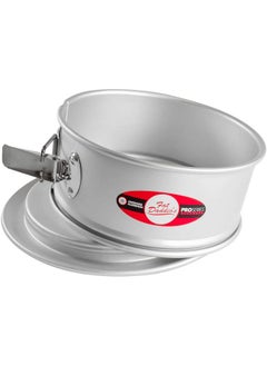 اشتري Fat Daddios Springform Cake Pan Aluminum Silver في الامارات