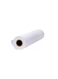 اشتري White jumbo Easel Drawing Art Paper Roll for Kids, (44cm x 50m) 55yards 80gsm Big Stand Paper Roll for Painting, Sketching, Plotter, Tracings, Gift Wrapping, Table Cover, Wall Arts, Bulletin Board في الامارات