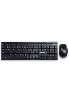 Buy 2.4G Wireless Keyboard+Mouse Set First Choice For Office Business FV-W706 , Wireless technology , Energy saving , Ergonomic Design , Waterproof , Silent Key , Standard 104 key , 2.4G Wireless , Save battery life in Egypt