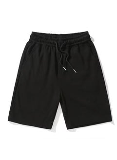 اشتري Buy 1 Get 1 Mens Summer Casual Shorts Black في السعودية