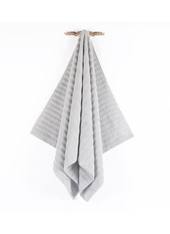 اشتري Cesme Bath Towel, Grey - 600 GSM, 70x140 cm في الامارات