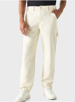 اشتري Stright Fit Light Wash Jeans في الامارات