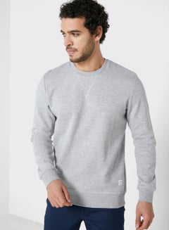 Buy Essential Regular Fit Sweatshirt in UAE