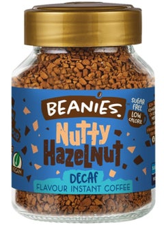 Buy Decaf Nutty Hazelnut Flavour Instant Coffee 50g in UAE