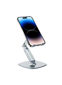 Buy Adjustable Phone Holder, Portable Desktop Phone Stand, Suitable for Watching Videos, Video Calls, and Games in Saudi Arabia