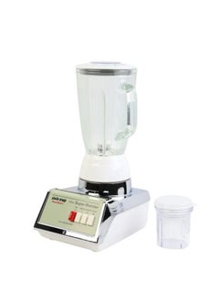 Buy Electric Glass Blender with Grinder with 2 Adjustable Speeds 600W 1.5L Capacity in Saudi Arabia