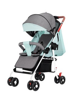 Buy Baby Stroller Foldable Baby Carriage with Storage Basket for Travel Pushchair Strollers for 0-36 Months Babies in Saudi Arabia