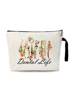 Buy Dental Life Cosmetic Bag,Dental Gift For Woman,The Birthday Gift For Dentists, Funny Dentists Gift, For Women Dental Hygienist Makeup Bag, Dental Assistant Gifts, Dental Hygienist Gifts in Saudi Arabia