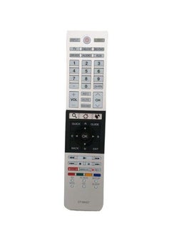 Buy Remote Control For Toshiba Smart TV Beige/Black in Saudi Arabia