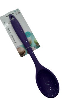 Buy Silicone Cooking Spoon-Purple in Egypt