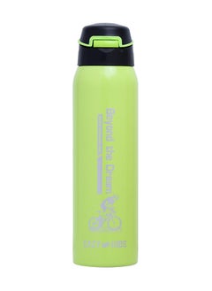 اشتري Eazy Kids Double Wall Insulated School Water Bottle - Green, 500ml في الامارات