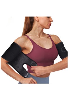 Buy Sweat Arm Band, Sweat Arm Shaping Band, Arm Trimmer for Women and Men, Fitness Running Sweat Slim Body Shaper for Weight Loss and Sports Workouts (2 Count) in UAE