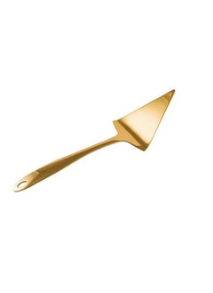 Buy Stainless Steel Gold Cake Shovel 28 cm in UAE