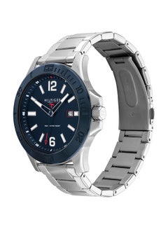 Buy Ryan Stainless Steel Blue Dial Wrist Watch - 1791994 in Saudi Arabia