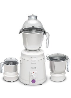 Buy Sujata Dynamix, Mixer Grinder, 900 Watts, 3 Jars (White) in UAE