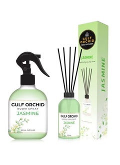 Buy ROOM SPRAY JASMINE 500 ml + REED DIFFUSER JASMINE  110 ml in Saudi Arabia