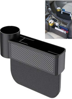 Buy Car Seat Gap Filler, Car Seat Organizer with Cup Holder in UAE