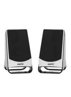 اشتري 2.0 Computer Speaker |Saturated clear sound |Portable Design & Volume Controls | Clear & Powerful Sound Quality | USB DC 5V | Ideal for Pc, Laptop, Mobile & More في الامارات