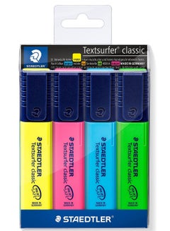 اشتري 4-Piece Textsurfer Highlighter Multicolour في الامارات