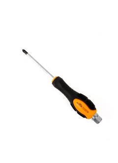 Buy Magnetic Cross Hammerable Screwdriver 100/6 with Rubber Handle in Saudi Arabia