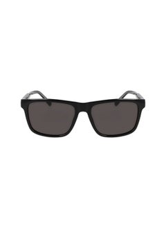 Buy FULL RIM BIO INJ-G820 MODIFIED RECTANGLE LACOSTE SUNS L6025S  5617 (001) BLACK in UAE