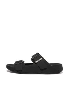 Buy Fitflop Mens Gogh Moc Leather GD2-001  Black in UAE