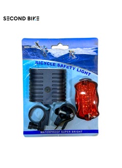 Buy Waterproof front light + bicycle rear signal in Egypt