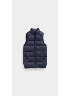 اشتري Navy Pack Away Quilted Gilet في السعودية