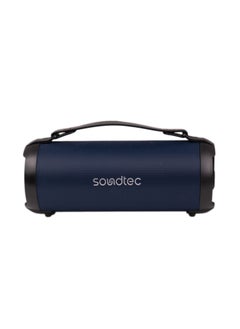 Buy Soundtec Ttrip Speaker 4400mAh , 88.5W Max Power , 9H Play Time , 10m Wireless Operating Range - Dark Blue in UAE