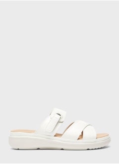 Buy Double Strap Wedge Sandals in UAE