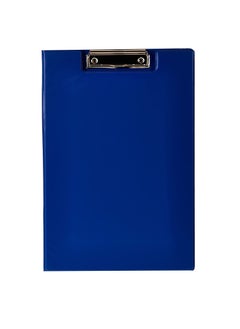 Buy Maxi Polypropylene Double Clipboard Foolscap Blue in UAE