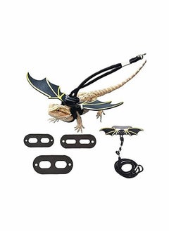 Buy Dragon wing Leash and Harness, Adjustable Lizard Leash, Bearded Dragon Harness Cool Leather Wings in Saudi Arabia