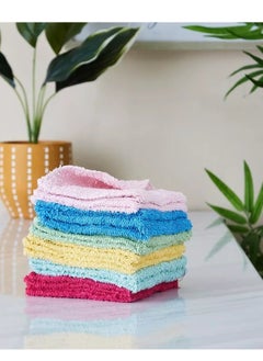 Buy 12-Piece Atlanta Wash Cloth Set Multicolour in Saudi Arabia