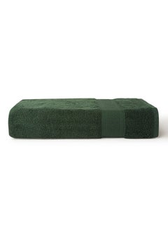 Buy New Generation Bath Sheet 450 GSM 100% Cotton Terry 80x160 cm -Soft Feel Super Absorbent Quick Dry Green in UAE