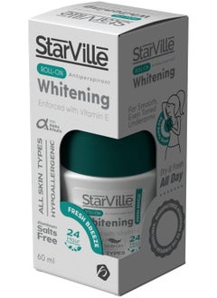 Buy Starville Roll ON Whitening  Fresh Breeze 60ML in Egypt