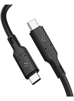 Buy USB 4 Thunderbolt 4 USB-C Type C Cable 100W Charging 40Gbps Data Transfer 8K Video (USB-IF Certified) - Black in UAE