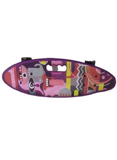 Buy Complete Skateboard with Carry Handles and Colorful LED Light Up Wheels for Kids Girls Boys Teens Beginners in Egypt